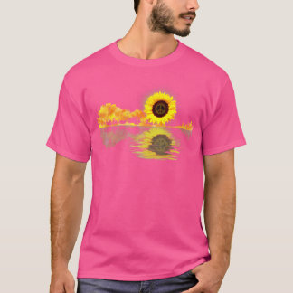 T-shirt Guitar Lake Réflexions Amour Musicien Gui Acoustiq