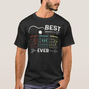 T-shirt Guitar Rock Music Shirt Pour Les Amateurs De Guita