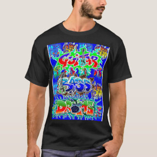 T-shirt GuitarBassDrums 1 par LowEndGraphics