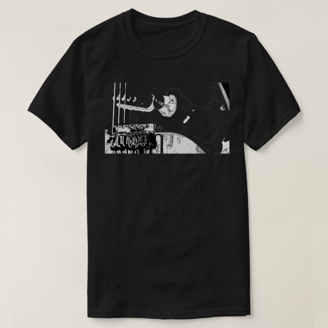 T-shirt guitare (Design devant)