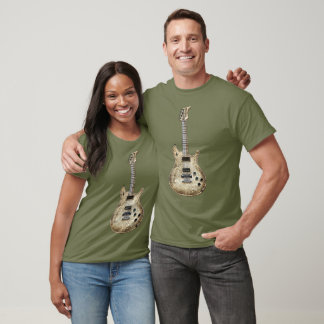 t-shirt guitare