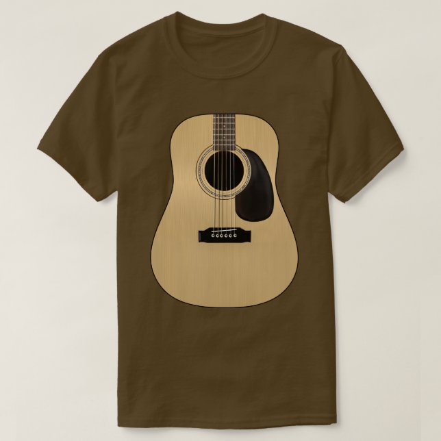 T-shirt Guitare (Design devant)