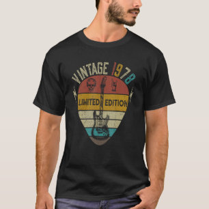 T-shirt Guitare 45e anniversaire Best of 1978 1