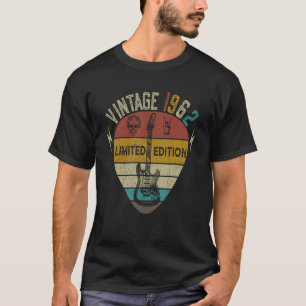 T-shirt Guitare 60e anniversaire Best of 1962