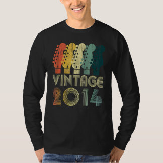 T-shirt Guitare 8 ans Vintage 2014