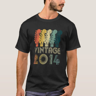 T-shirt Guitare 8 ans Vintage 2014