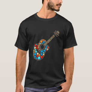 T-shirt Guitare à points Happy Dot Day Amoureux de musique