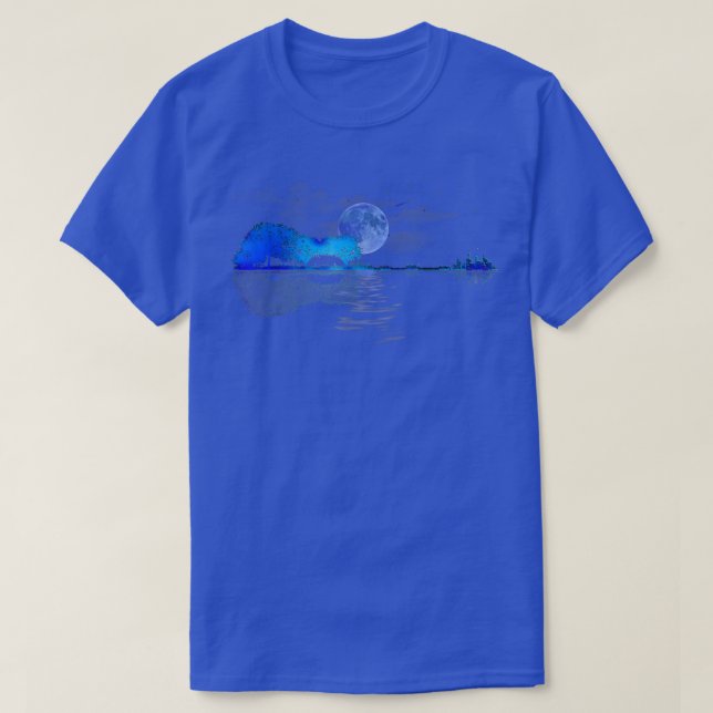 T-shirt Guitare Acoustique (Design devant)
