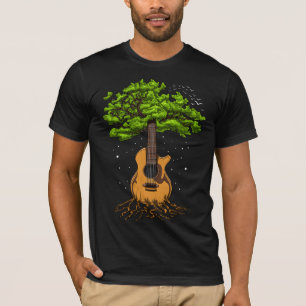 T-shirt Guitare Acoustique