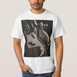 T-shirt Guitare acoustique cool