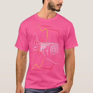 T-shirt Guitare Acoustique cool Pour Hommes Guitare Acoust