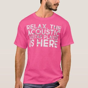 T-shirt Guitare acoustique Instrument de musique guitare a