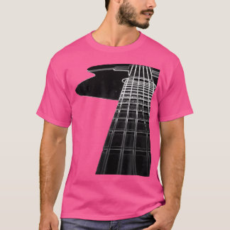 T-shirt Guitare acoustique noire
