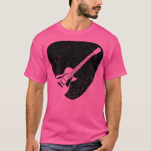 T-shirt Guitare acoustique Pick Electric Guitarist Musicie