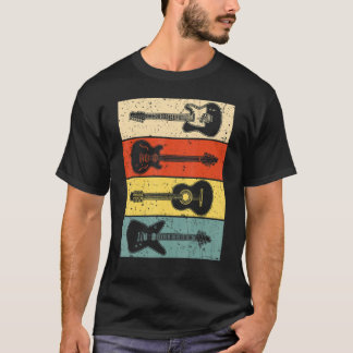 T-shirt Guitare cool Pour Hommes Femmes Amateurs De Guitar
