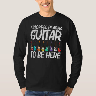 T-shirt Guitare cool Pour Hommes Musique Guitariste Acoust
