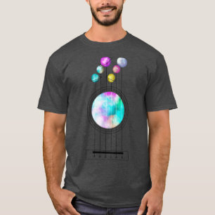 T-shirt Guitare cosmique