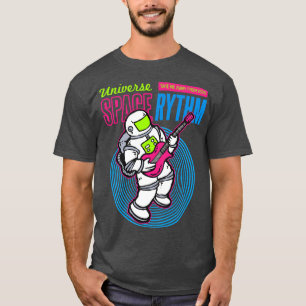 T-shirt Guitare de l'astronaute Space Rythm