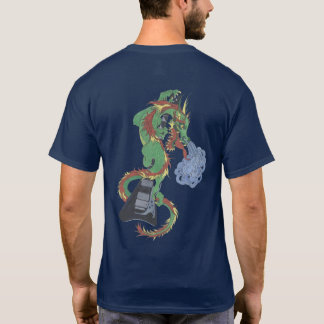 T-shirt Guitare Dragon Raging