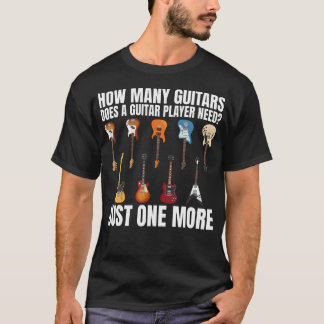 T-shirt Guitare Drôle Pour Joueur de Guitare