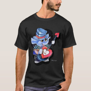 T-shirt Guitare du coeur du métalphant Adulte (couleurs so
