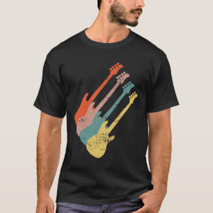 T-shirt Guitare E Guitare Guitariste Joueur Musique École 