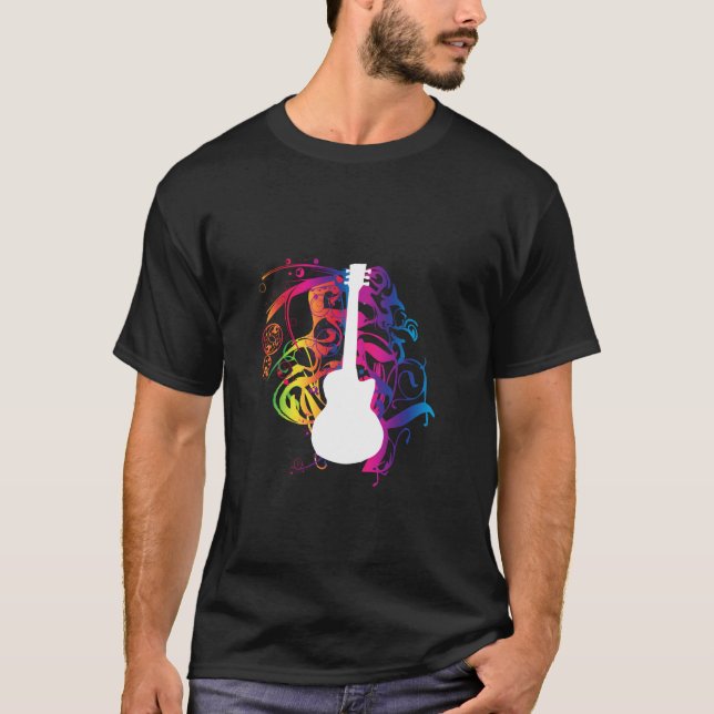 T-shirt Guitare électrique (Devant)