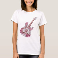 GUITARE ÉLECTRIQUE ARGENTÉE DYNAMIQUE PAILLÈTE ROS