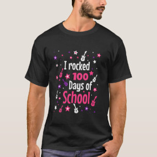 T-shirt Guitare élève professeur de musique 100e jour d'éc