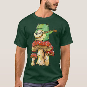 T-shirt Guitare esthétique Goblincore Natur Magique Fungi 