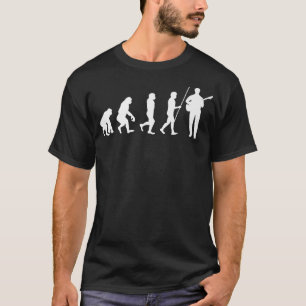 T-shirt Guitare Evolution Guitariste Musicien Guitare Lect