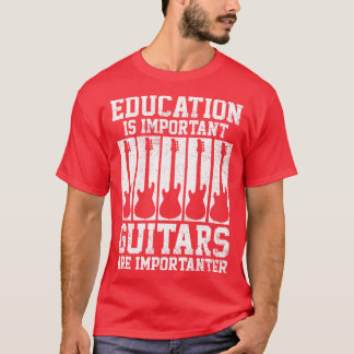 T-shirt Guitare Guitariste Guitare