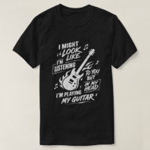 Guitare personnalisée Je pourrais avoir l'air d'éc