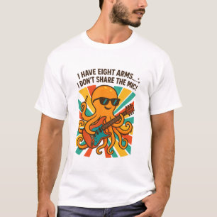 T-Shirt Guitare Pieuvre