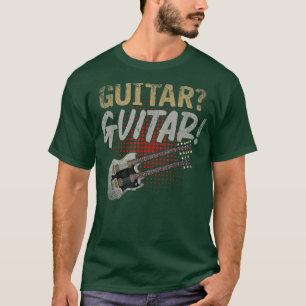T-shirt Guitare Player Rock Musique Guitariste Musicien El