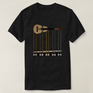 T-shirt Guitare Porto Rico Cuatro