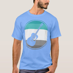 T-shirt Guitare rétro pour musiciens Hommes Femmes Enseign