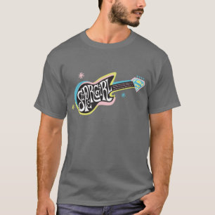 T-shirt Guitare supergirl