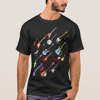 T-shirt Guitares