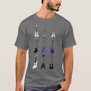 T-shirt Guitares de Hell Epic guitares de Metal
