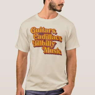 T-shirt "Guitares...Musique Hillbilly" Musique country Lyr