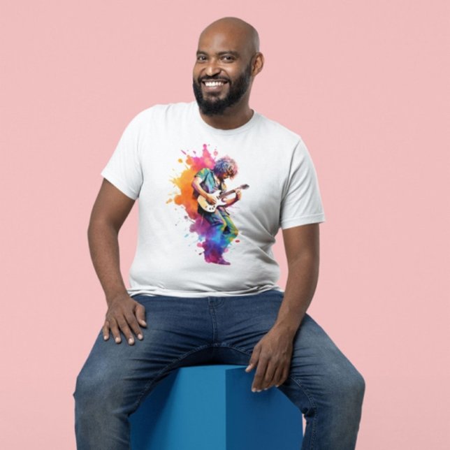 T-shirt Guitariste  (Créateur téléchargé)
