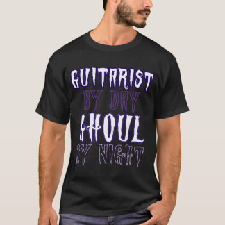 T-shirt Guitariste de jour ghoul de nuit