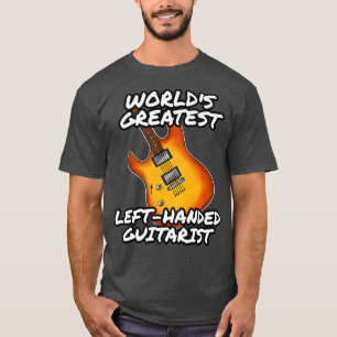 T-shirt Guitariste gaucher gaucher Guitare Premier musicie