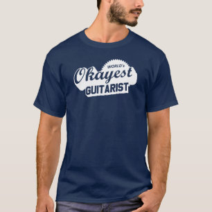 T-shirt Guitariste le plus Okayest du monde