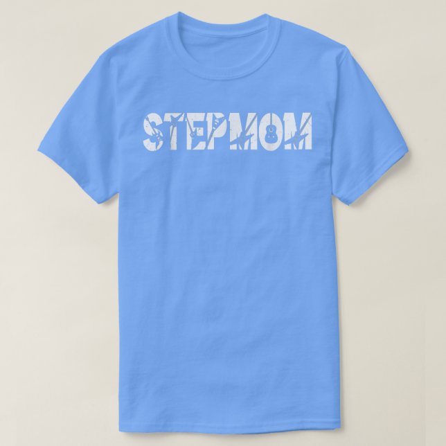 T-shirt Guitariste maman Funny Stepmaman Musique Guitare M (Design devant)