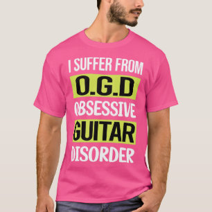 T-shirt Guitariste obsessionnel de l'amour