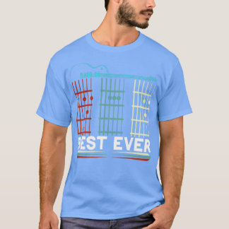 T-shirt Guitariste Papa Musique Fête des pères Musicien Gu