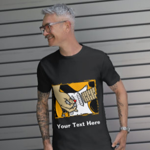 T-shirt Guiter Rock and Roll