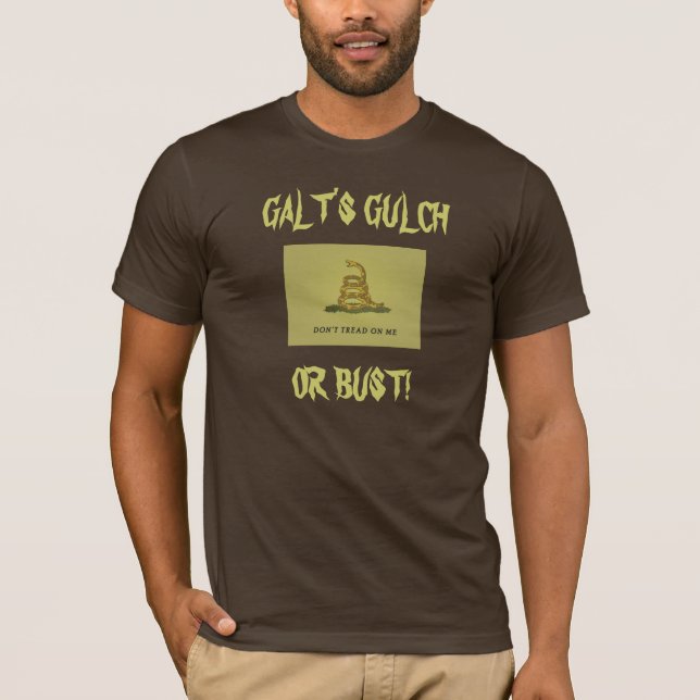 T-SHIRT GULCH OU LE BUSTE DE GALT ! (Devant)